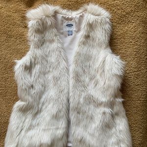 Off-White Fur Vest